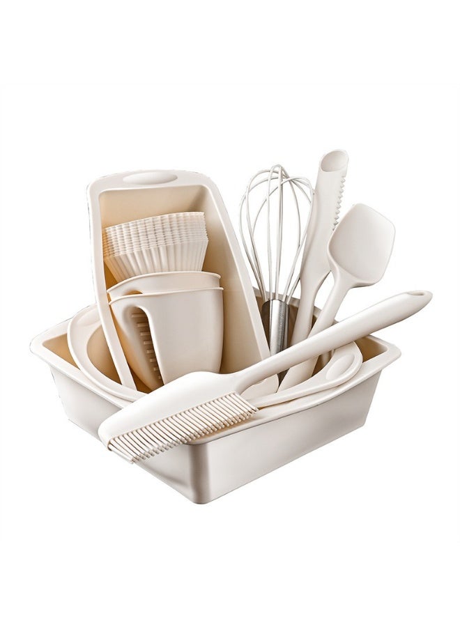 22-piece baking set, multi-functional cake mold, silicone kitchen utensils, kitchen baking set, suitable for Eid al-Fitr, parties, festival celebrations, for food preparation.